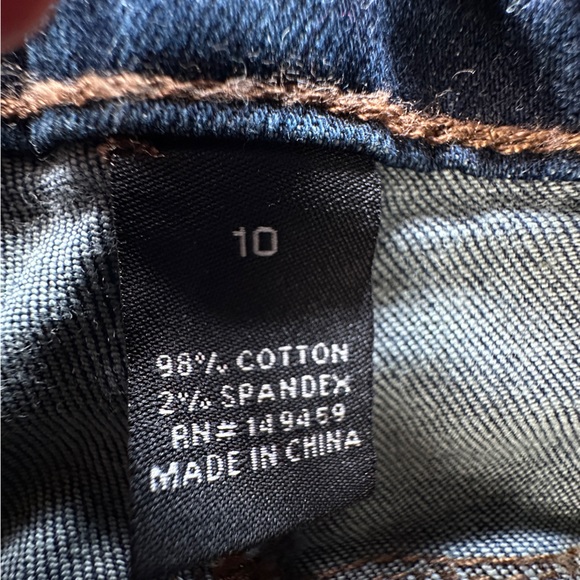 Refuge Bib Overalls Adjustable Bibs Women’s Size 10 Denim - Picture 10 of 11